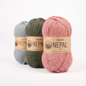 Alpaca + Peruvian Highland Wool Blend (Aran_Worsted) Yarn DROPS Nepal - Crafting Happiness