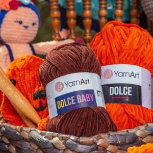 CHENILLE ARAN - Yarnart Dolce Baby - Crafting Happiness