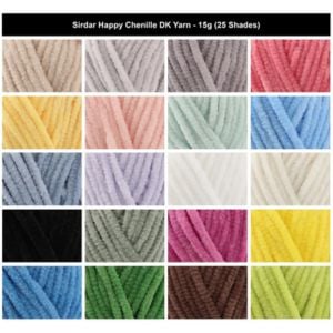 CHENILLE DK - Sirdar Happy Chenille DK - Crafting Happiness