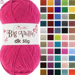 DK - King Cole Big Value DK 50g Knitting Yarn - Crafting Happiness