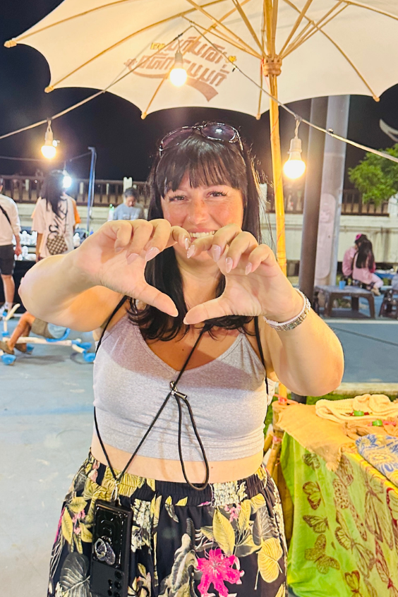 Ariana Wimsett Crochet Designer Love Sign
